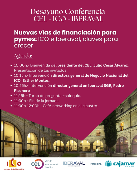 Agenda de la Jornada CEL-ICO-Iberaval