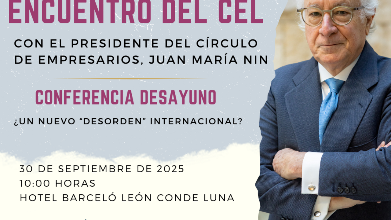 Invitaci&oacute;n Encuentro CEL - Juan Mar&iacute;a Nin