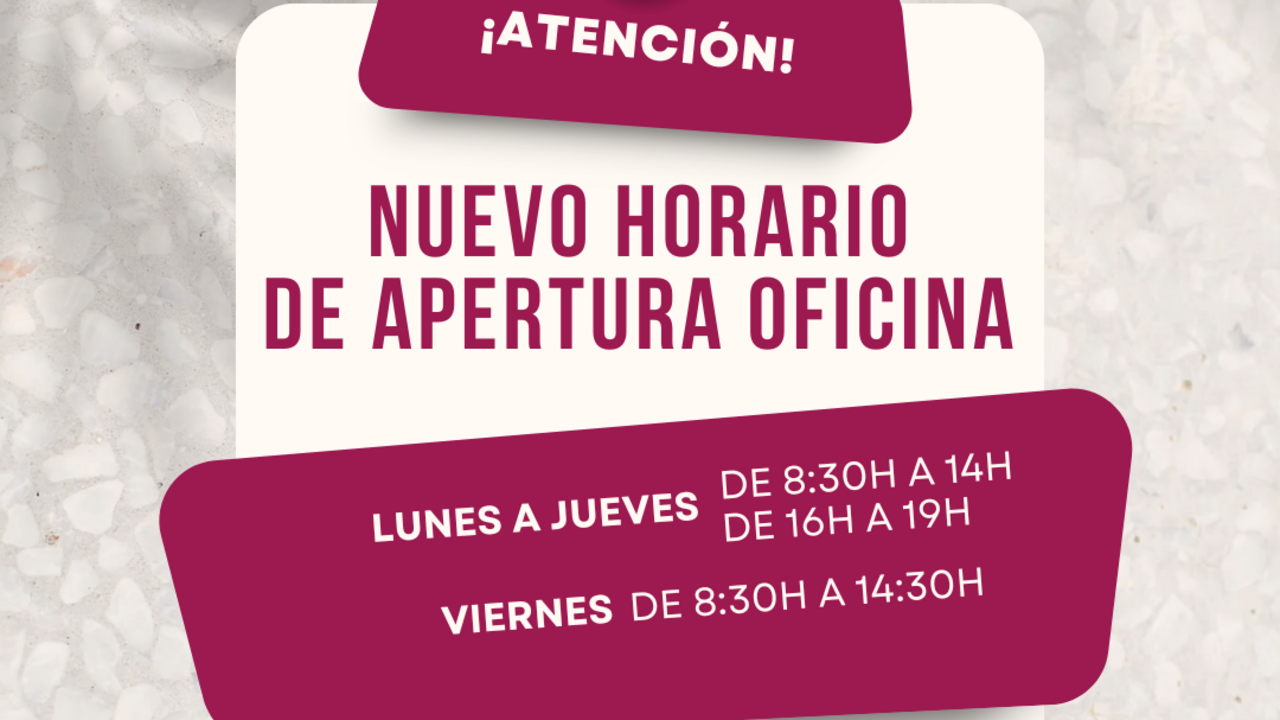 _Aviso Nuevo Horario de Apertura 