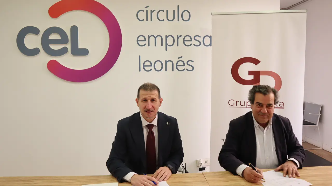 &Aacute;ngel Gonz&aacute;lez (CEL) y Francisco Paramio (Grupo Data)