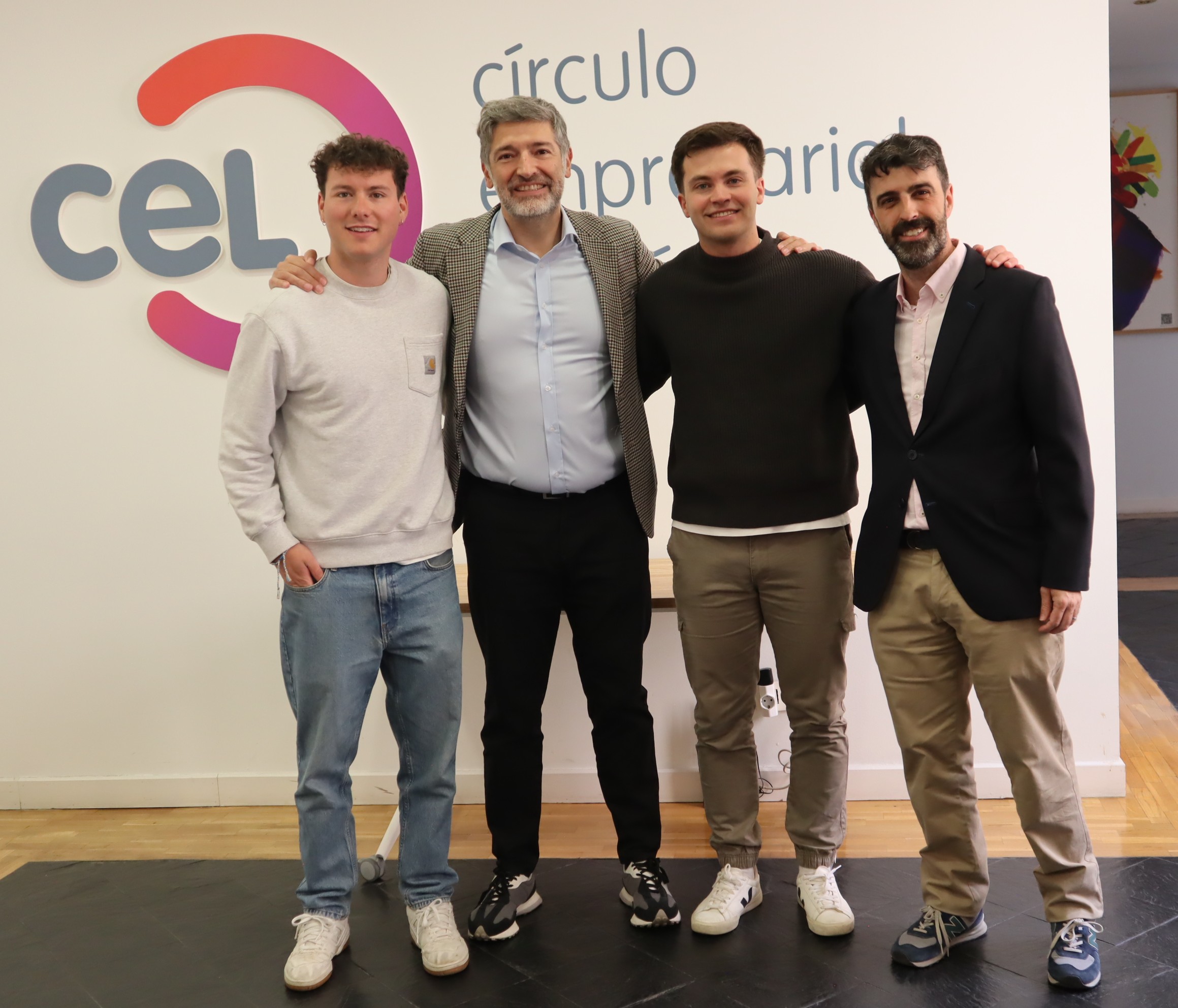 Héctor Herrero, Julio César Álvarez, Diego Bajo y Pablo Roberto
