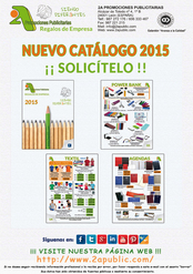 Catálogo 2015 de 2A Promociones Publicitarias