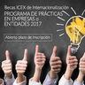 Becas ICEX de Internacionalización. Programa de prácticas en empresas 2017