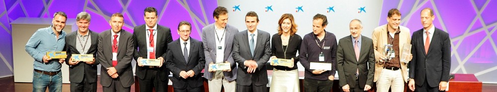 Acto de entrega Premios EmprendedorXXI de la Caixa