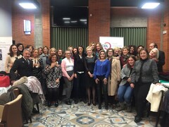 Empresarias del CEL comparten mesa y coloquio con la Comisaria Jefe Provincial