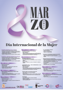 cartel Día Internacional de la Mujer