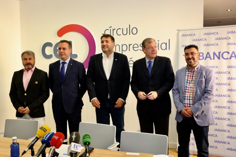 CEL, Ayuntamiento de León y ABANCA lanzan el Plan Renove para modernizar la imagen comercial de la ciudad