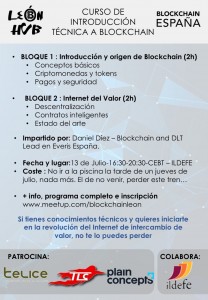 programa curso Blockchain