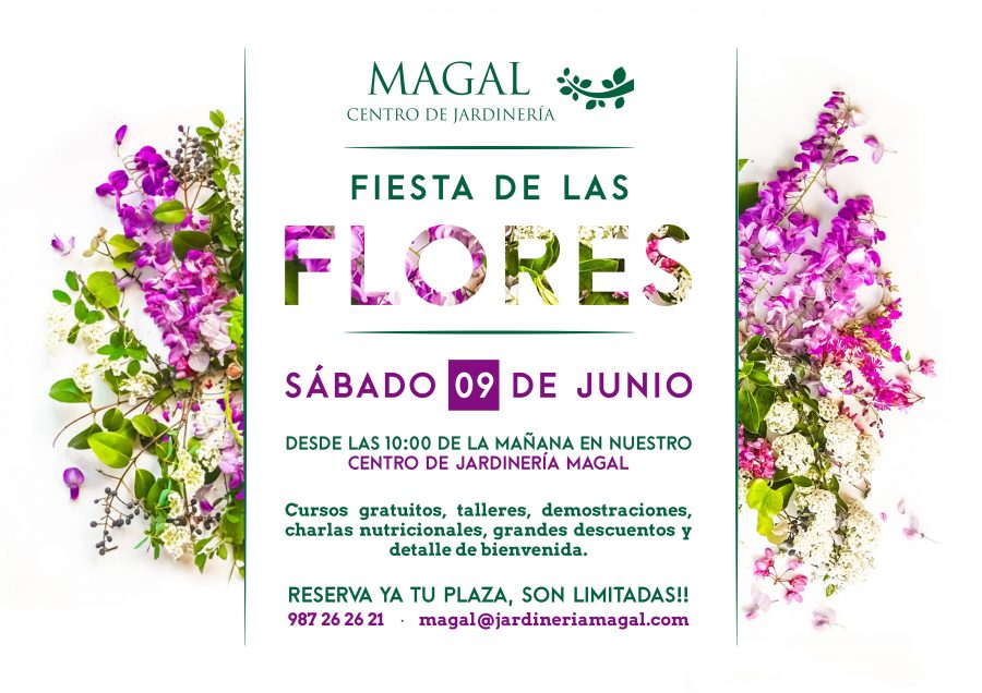 Fiesta de las Flores en Magal Centro de Jardinería