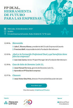 Jornada: FP Dual, herramienta de futuro para las empresas