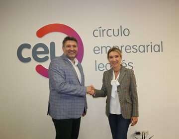 El CEL recibe a la presidenta de Cruz Roja en León para fomentar la RSC en las empresas