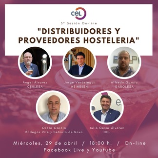 5ª Jornada Online: Empresas distribuidoras y proveedoras de productos y servicios a la hostelería