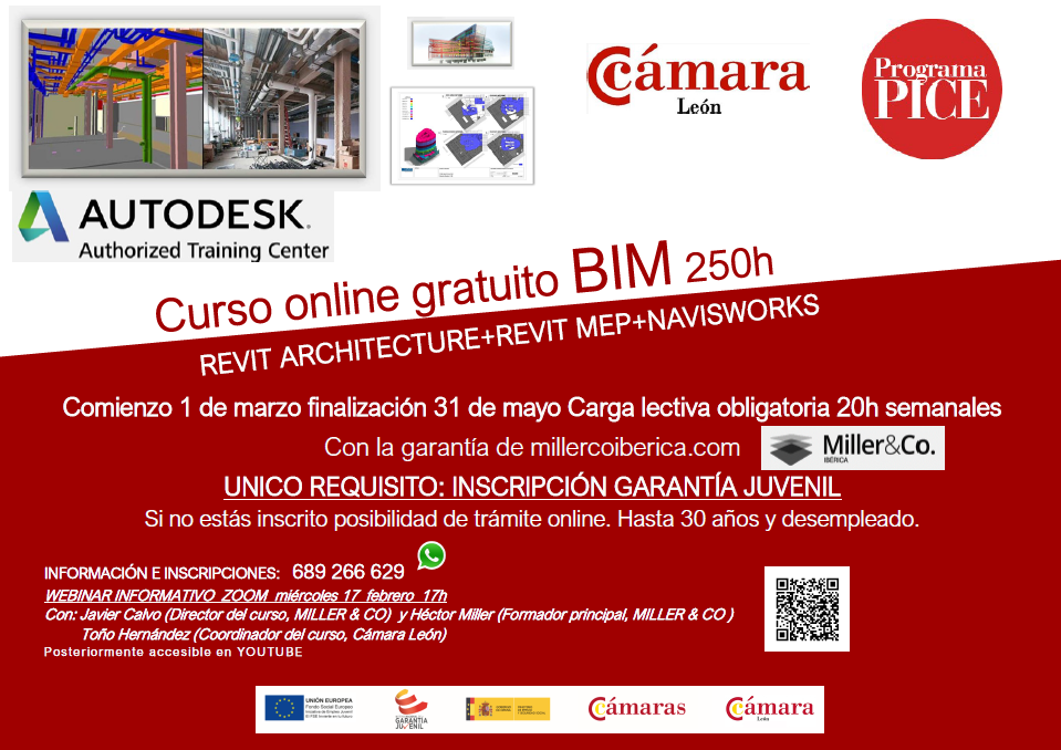 Curso BIM on-line gratuito para desempleados