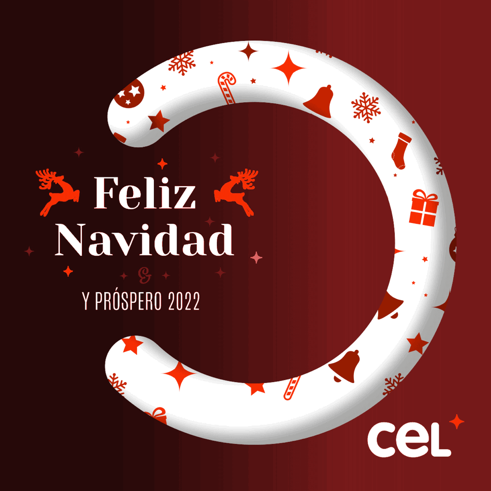 Que la luz de la Navidad te ilumine cada día ¡Felices Fiestas y Próspero 2022!