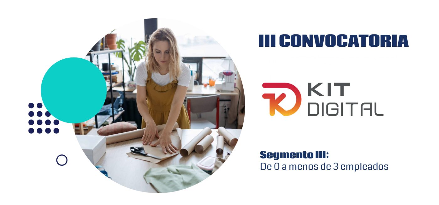 3ª convocatoria del Kit Digital para pequeñas empresas, microempresas y autónomos