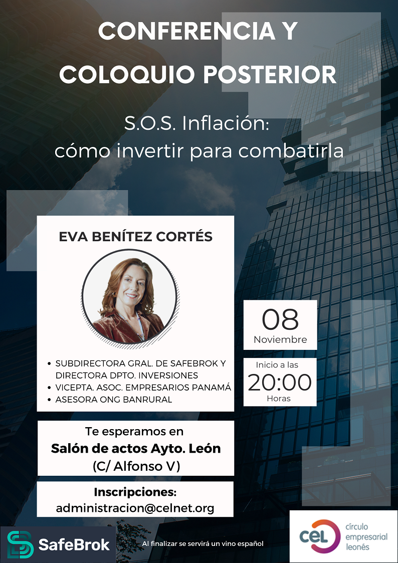 Conferencia y Coloquio con Eva Benítez Cortés