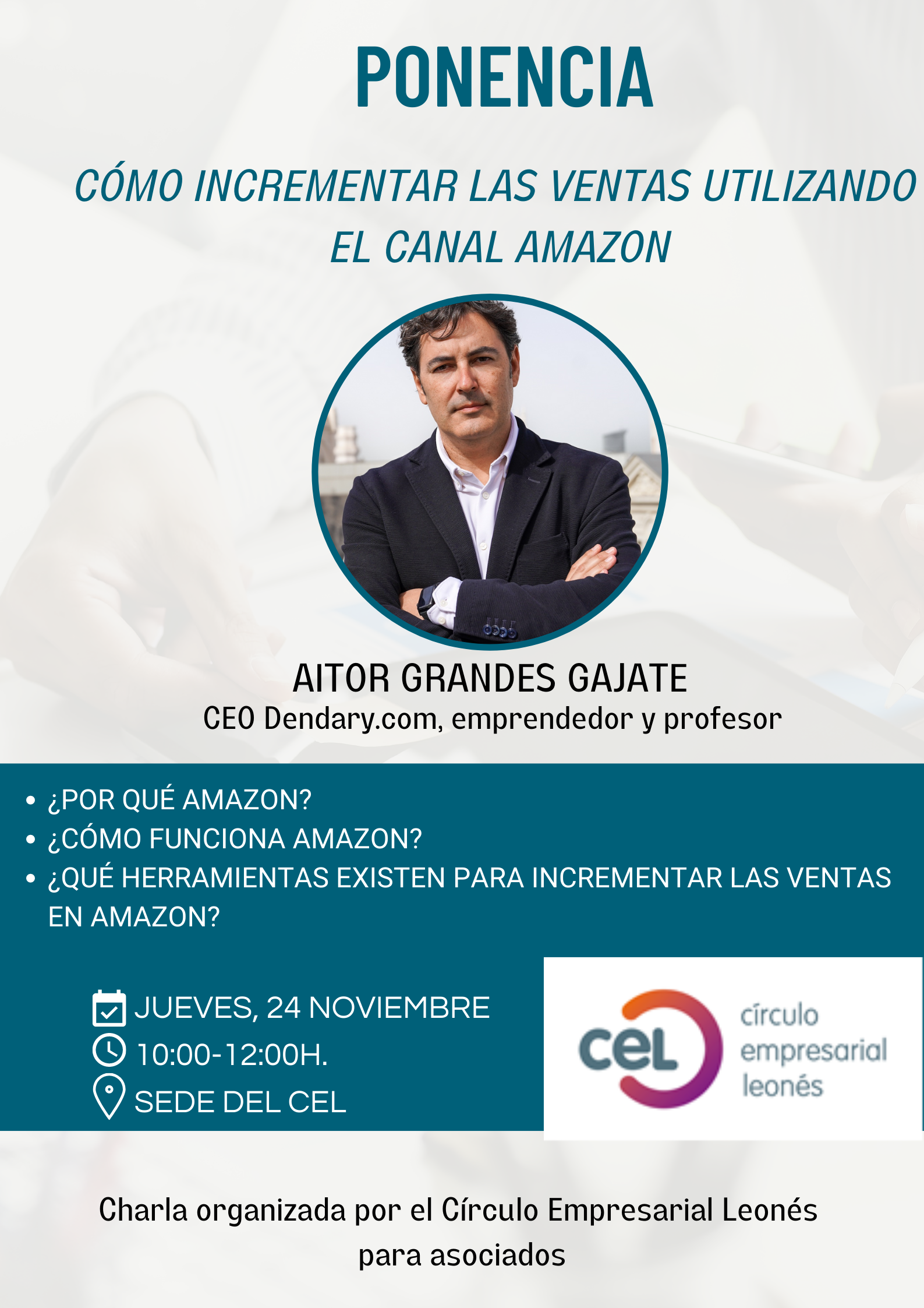 Ponencia: cómo incrementar las ventas utilizando el canal Amazon