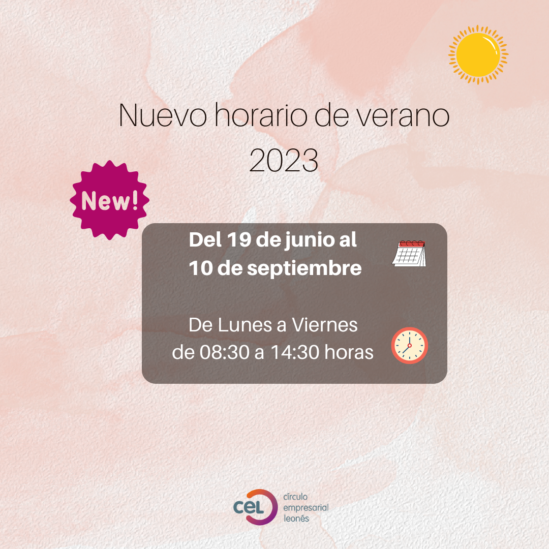 Iniciamos el horario de verano