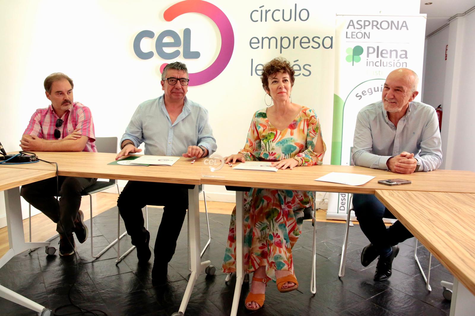 CEL y ASPRONA LEÓN firman un acuerdo para la integración sociolaboral de las personas con discapacidad intelectual