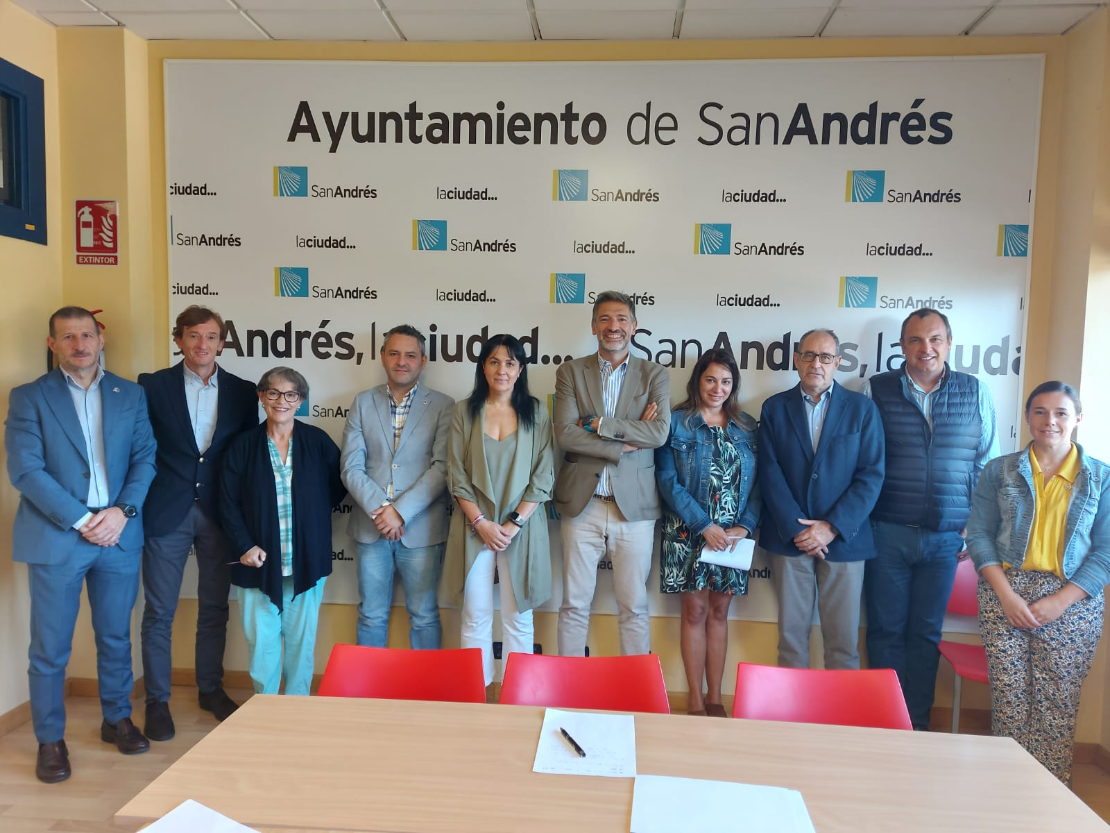 El CEL y la alcaldesa de San Andrés abren vías de colaboración para mejorar la actividad empresarial en el municipio