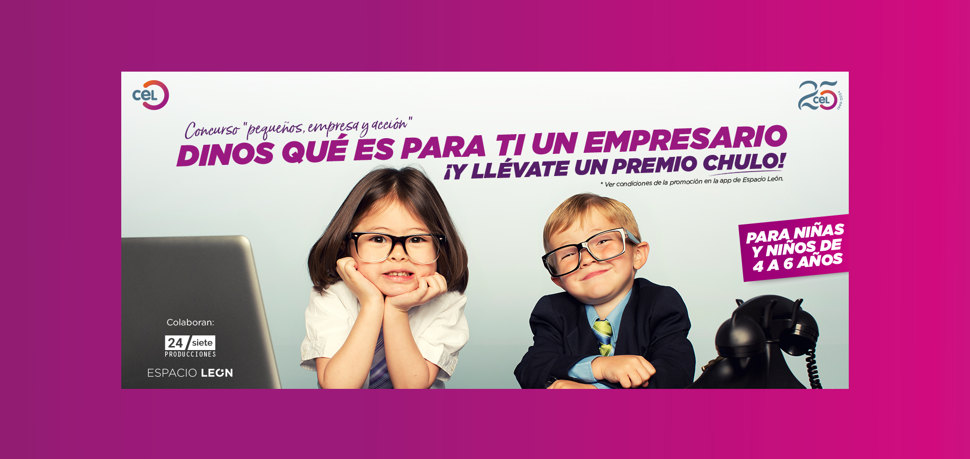 Abiertas las inscripciones para participar en el concurso infantil de vídeos «Pequeños, empresa y acción»